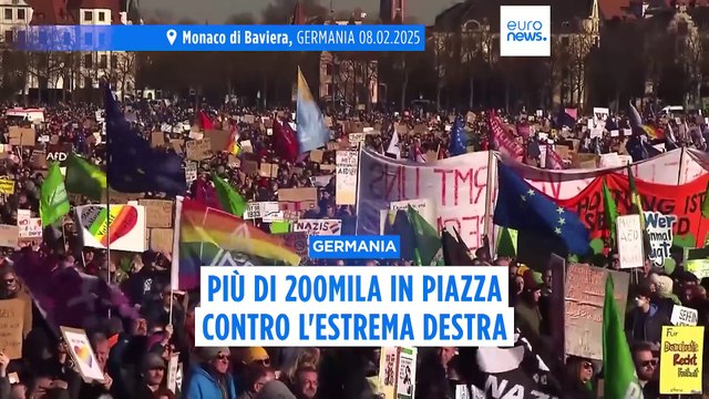 Germania: centinaia di migliaia di persone manifestano contro l'estrema destra di AfD