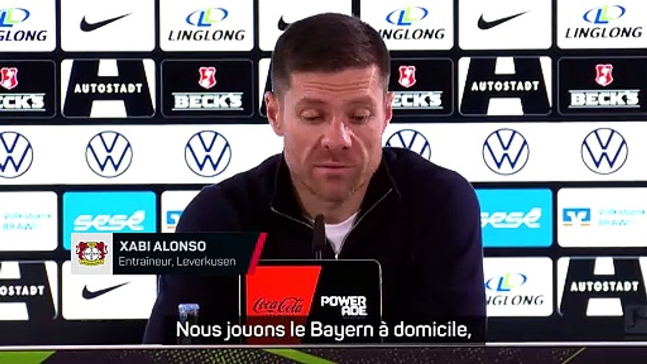 Leverkusen - Alonso avant de défier le Bayern : "Je ne suis pas trop inquiet"