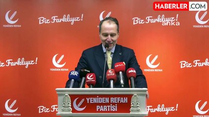 Fatih Erbakan: "Cumhurbaşkanı'nın 'Dostum Trump'a' İki Çift Söz Edilmediğini Üzülerek Görüyorum"