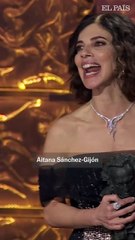 La dedicatoria del Goya de Honor de Aitana Sánchez-Gijón