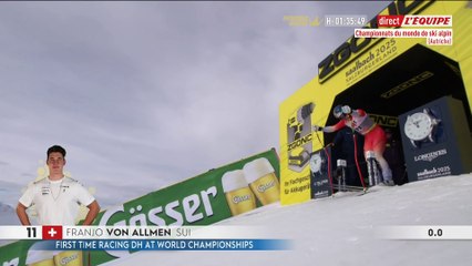 Le Suisse Von Allmen remporte la descente - Ski - Mondiaux (H)