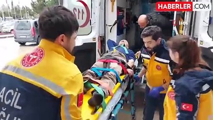 Samsun'da Çatıdan Düşen Adam Ağır Yaralandı