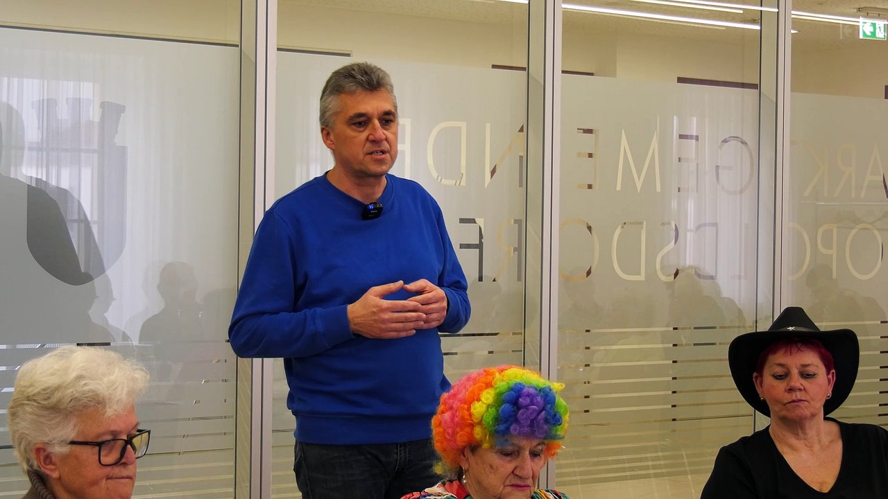 Leopoldsdorf Breitstetten Bürgermeister Cafe Februar 2025