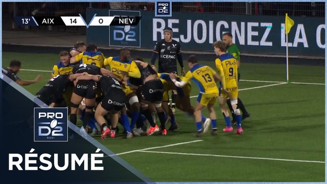 PRO D2 Saison 2024-2025 J19 - Résumé Provence Rugby - USON Nevers