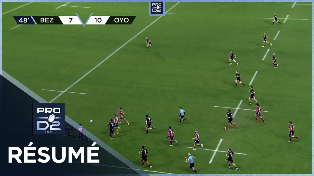 PRO D2 Saison 2024-2025 J19 - Résumé AS Béziers Hérault - Oyonnax Rugby