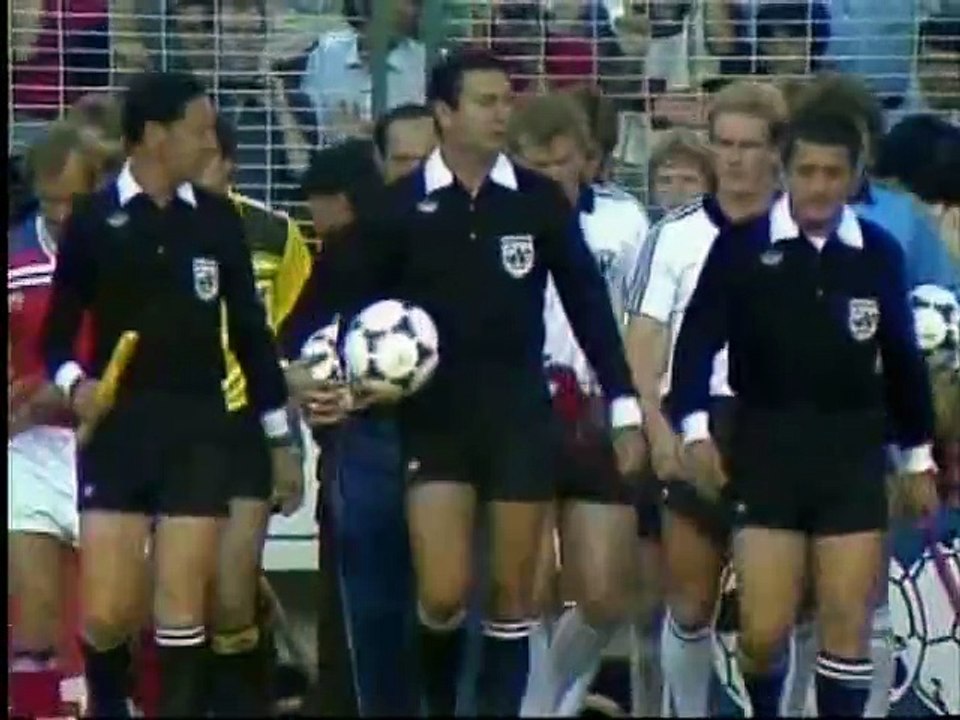 FIFA World Cup 1982 Germany FR v England 29 June 1982 ITV