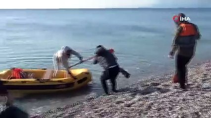 Bot sefası yapmak için denize açıldılar, ölümden döndüler!