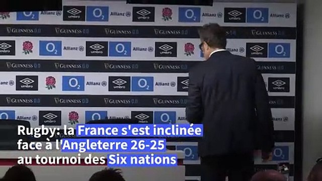 Six nations: l'Angleterre souffle la victoire au XV de France 26 à 25