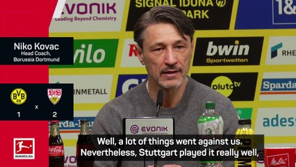 'A lot went against us' - Kovac reflects on BVB debut defeat