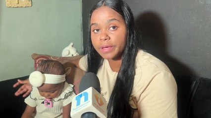 Madre pide intervención de Abinader para operación de su hija que padece cardiopatía cianótica