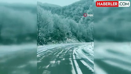 Tekirdağ'ın Ganos Dağları Beyaza Büründü