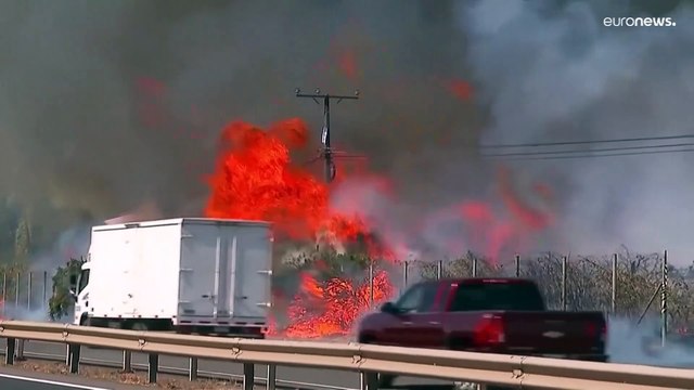 تشيلي تفرض حظر تجول في نبل وماولي لمكافحة حرائق الغابات