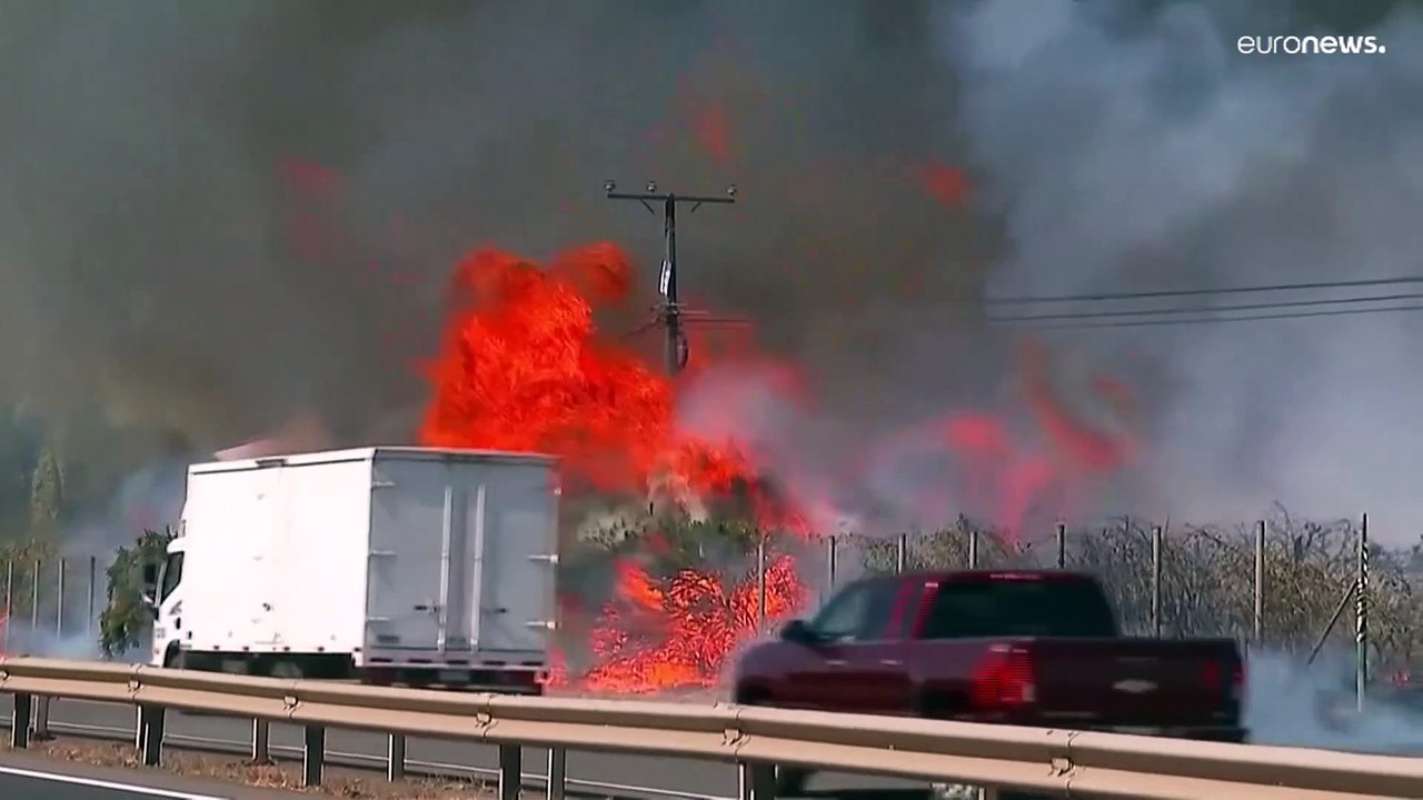 تشيلي تفرض حظر تجول في نبل وماولي لمكافحة حرائق الغابات