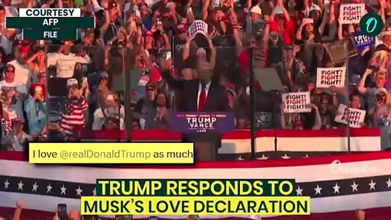 Elon Musk publicly declares his admiration for U.S President Trump, His Reaction Caught Eyes