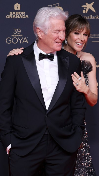 La elegancia de Richard Gere y Alejandra Silva