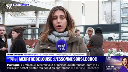 Mort de Louise en Essonne: le collège de la jeune fille de 11 ans devenu un lieu de recueillement