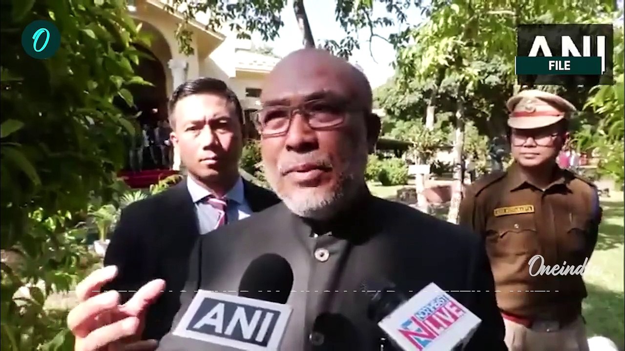 Manipur BREAKING | CM Biren Singh Hands Over Resignation to Governor Amid Violence in State