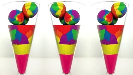 Very Satisfying Video Kinetic Sand Cutting and Squish #3