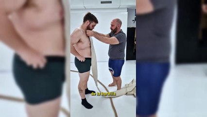 Ibai aprende a hacer sumo en el día 111 de su cambio físico