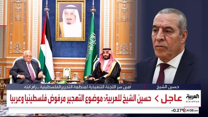 حسين الشيخ للعربية: الموقف السعودي تجاه فلسطين واحد في السر والعلن