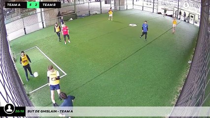 But de Ghislain - Team A