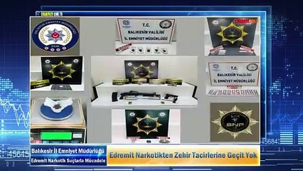 Edremit Narkotikten Zehir Tacirlerine Geçit Yok