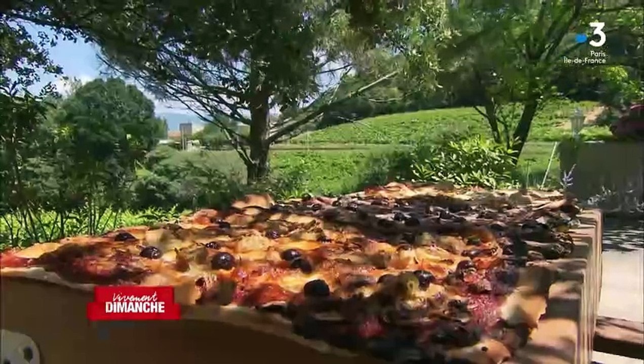 Michel Drucker dévoile des images de la maison de Mimie Mathy située à Vaison-la-Romaine dans l'émission Vivement dimanche sur France 3.Crédit : Vivement dimanche/France 3