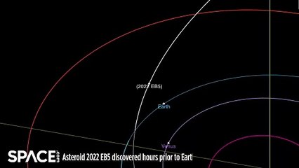 Small Asteroid Captured Hours Prior To Earth Impact