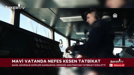 Karadeniz'de Arama Kurtarma Tatbikatı: Sahil Güvenlik Komutanlığının Etkileyici Gösterisi