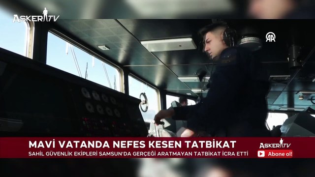 Karadeniz'de Arama Kurtarma Tatbikatı: Sahil Güvenlik Komutanlığının Etkileyici Gösterisi
