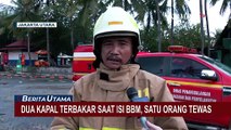 Detik-Detik 2 Kapal Terbakar Saat Isi BBM di Dermaga Marina Ancol, 1 Orang Tewas