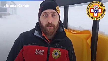 Valanga travolge due persone: così li abbiamo salvati