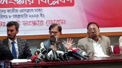 আমি এই সরকার কে বলবো এখনও সময় আছে-মাহামুদুর রহমান মান্না