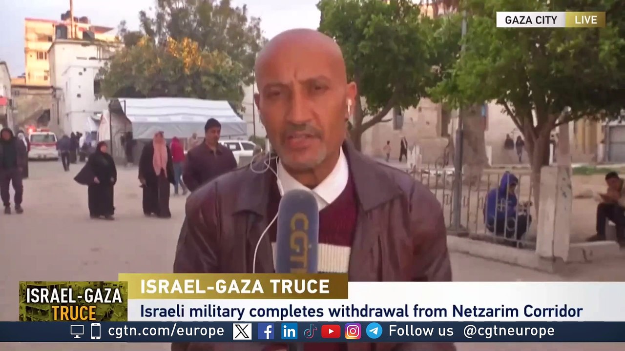 Israeli Withdrawal from Netzarim Corridor Opens Path for Displaced Gazans