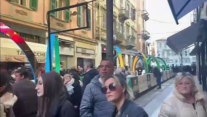 Sanremo già gremita per il Festival, 370 uomini al lavoro sulla sicurezza - Video