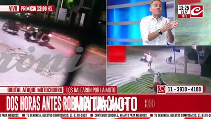 La zona del terror: dos horas antes del ataque motochorro  robaron una camioneta a punta de pistola