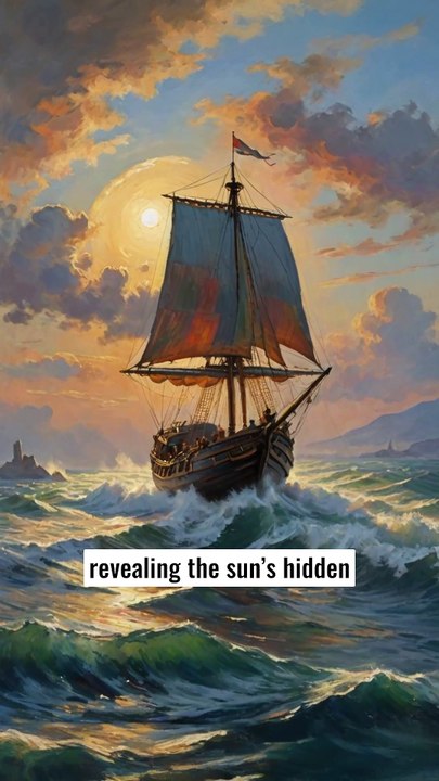How Did Vikings Navigate Without a Compass? 🌞 #Vikings #HistoryFacts #AncientTech #WeirdHistory
