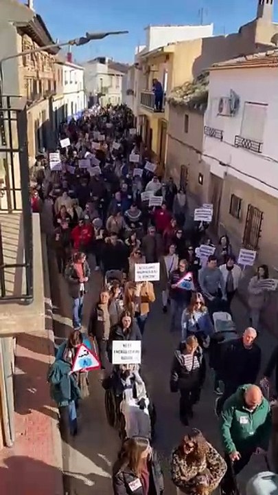 Protesta en Carrión