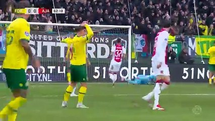 Ajax go joint-top in Eredivisie after win over Fortuna Sittard