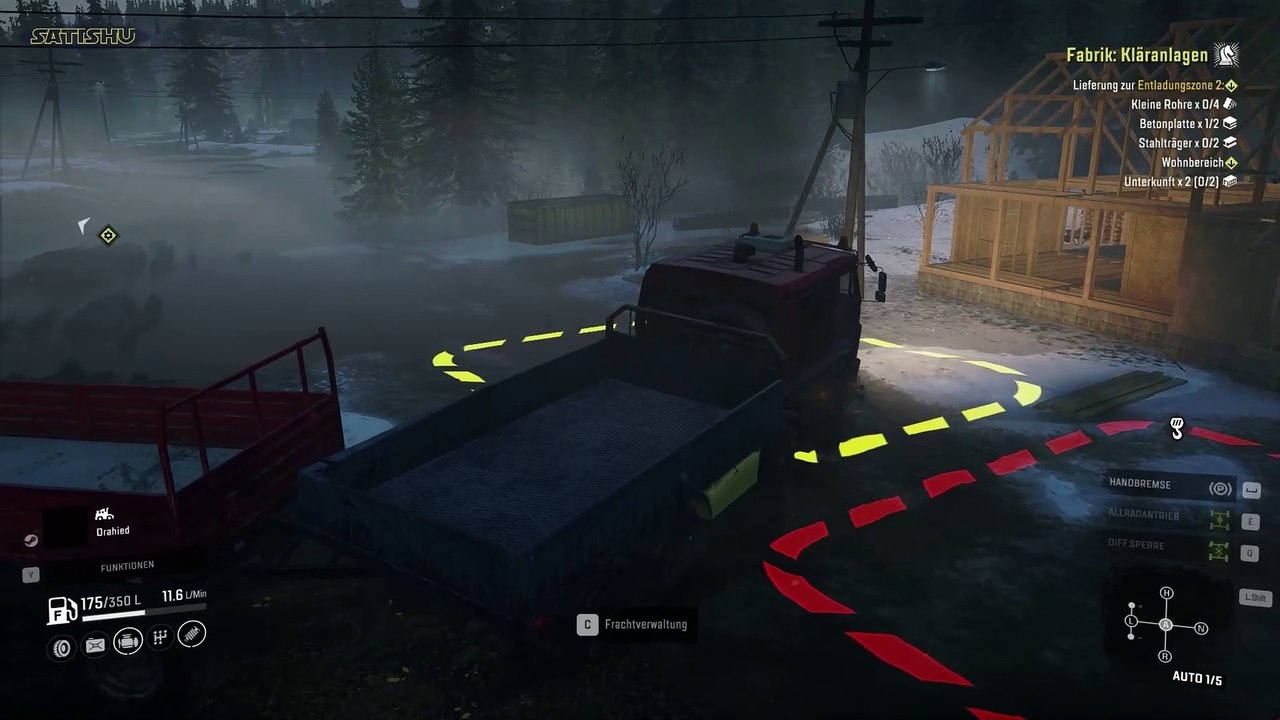 4 Holzplanken für die Unterkunftsproduktion. | SnowRunner | Ep. 41