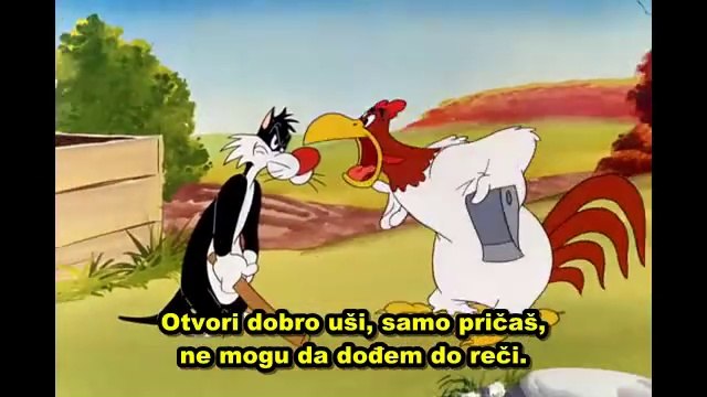 Foghorn Leghorn - Crowing Pains - Serbian translation