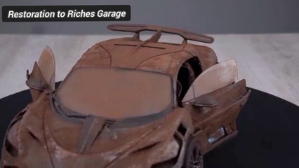 Abandoned BUGATTI Divo Full Restoration|From Rust to Shine