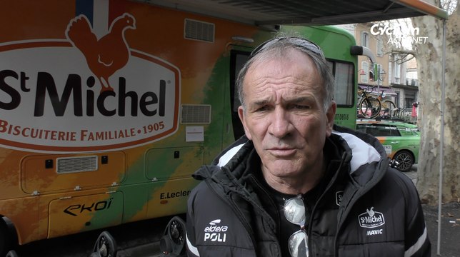 Cyclisme - Etoile de Bessèges 2025 - Stéphane Javalet et son équipe Saint Michel-Preference Home-Auber 93 : Disons qu'on a travaillé pour...