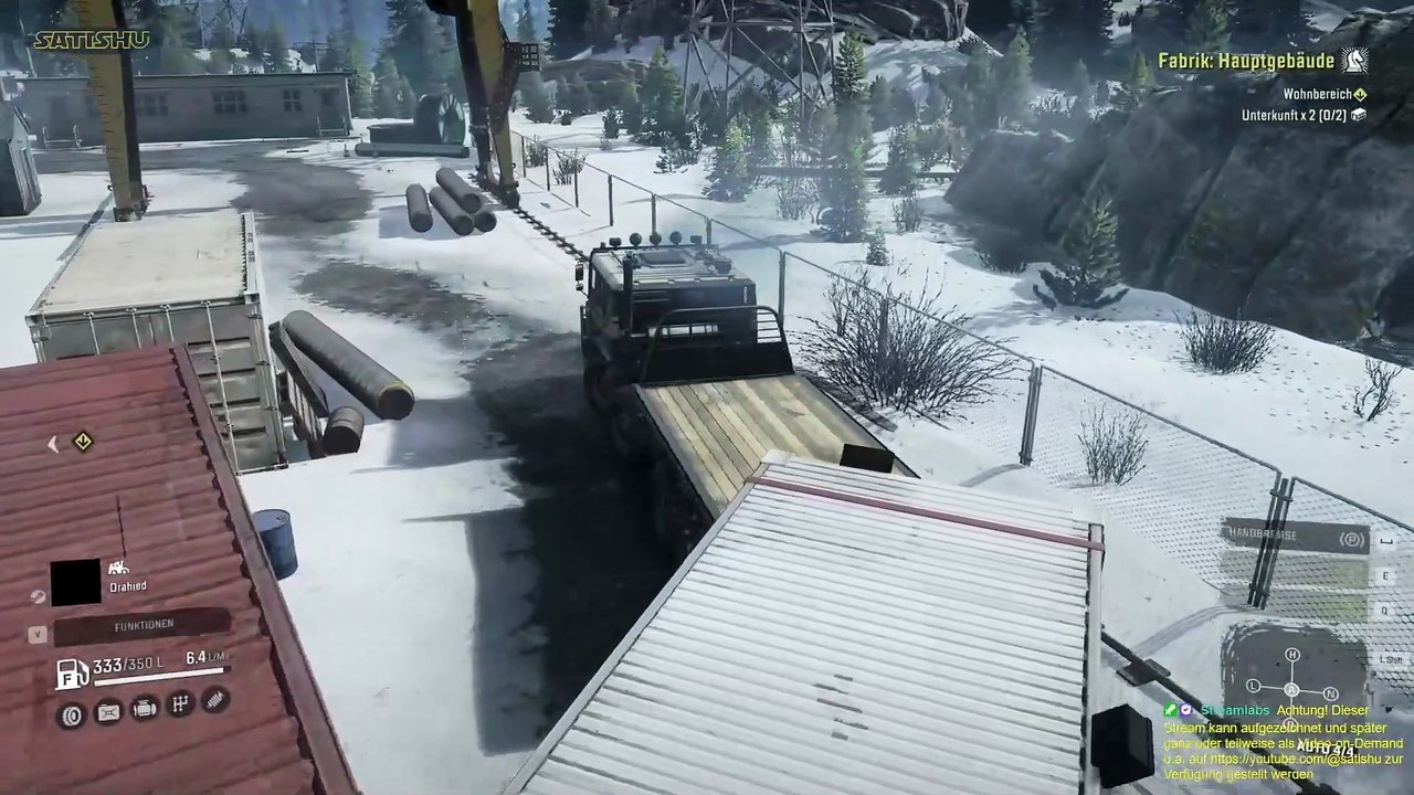 Unterkünfte in die Zone stellen. | SnowRunner | Ep. 42