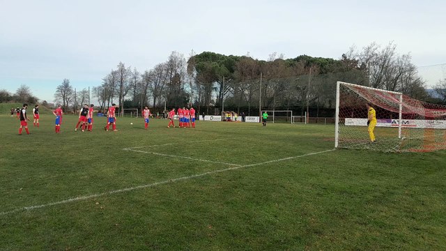 LA VIDÉO DE L'OCCASION DE CÉDRIC BASSET SUR COUP-FRANC MATCH TROISIÈME TOUR COUPE RENÉ GIRAUD ES BEAUMONTELEGER VS AS DU PIC DIMANCHE 09 FÉVRIER 2025