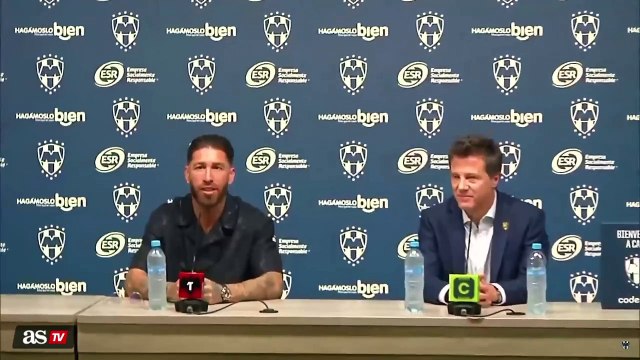 Las primeras palabras de Sergio Ramos como jugador de Rayados de Monterrey