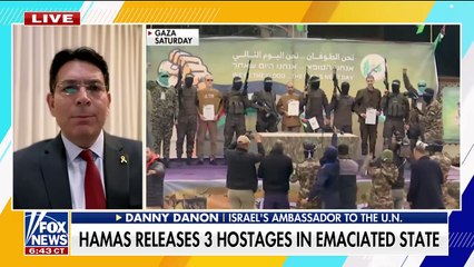 _THEY WILL PAY THE PRICE__ Danny Danon warns Hamas over state of released hostages(