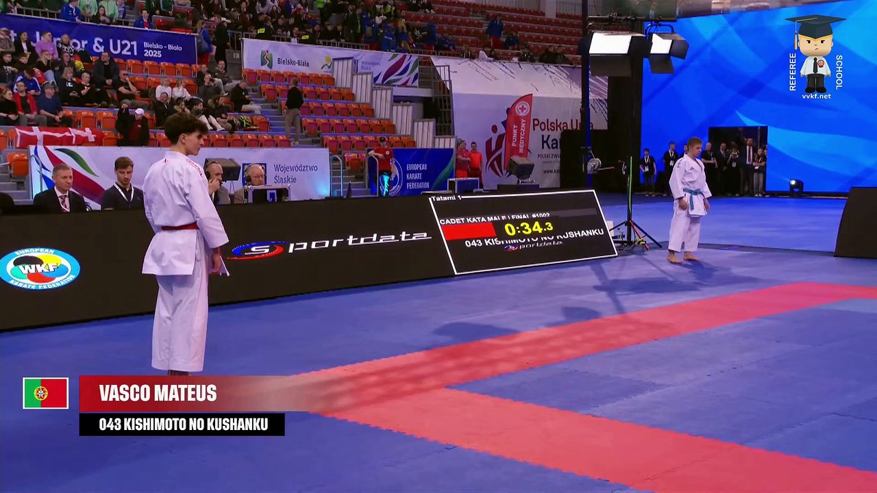 2025 kata cadete masculino Mateus-Yagudin logo