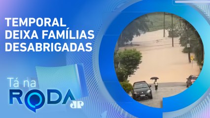 CHUVA deixa PARIQUEIRA-AÇU (SP) debaixo d’água | TÁ NA RODA