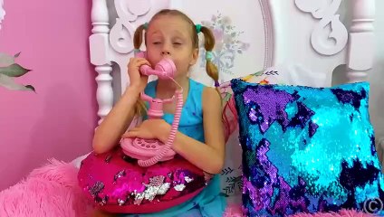 Nastya Learns English Alphabet with dad